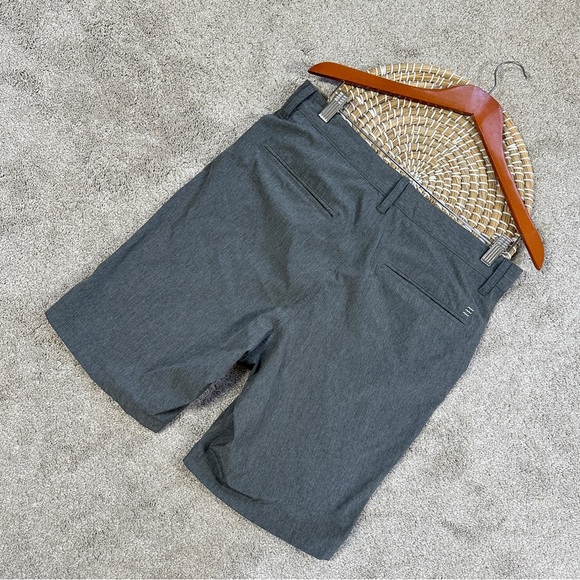 Free Fly Men’s Hybrid Shorts II 9” Performance Golf Fishing Heather Graphite 32 - Picture 9 of 16